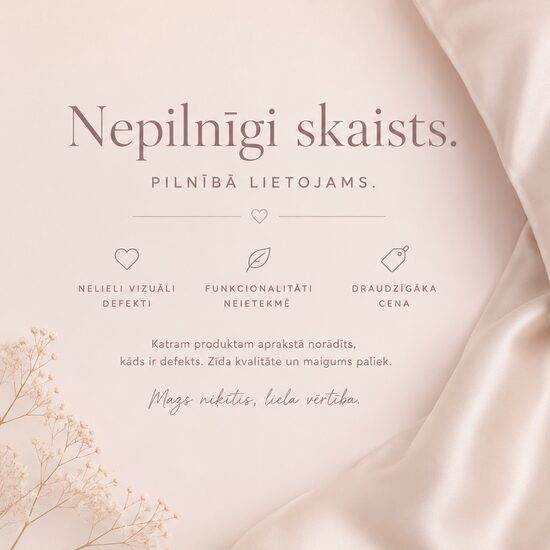 Nepilnīgi skaists. Pilnībā lietojams.