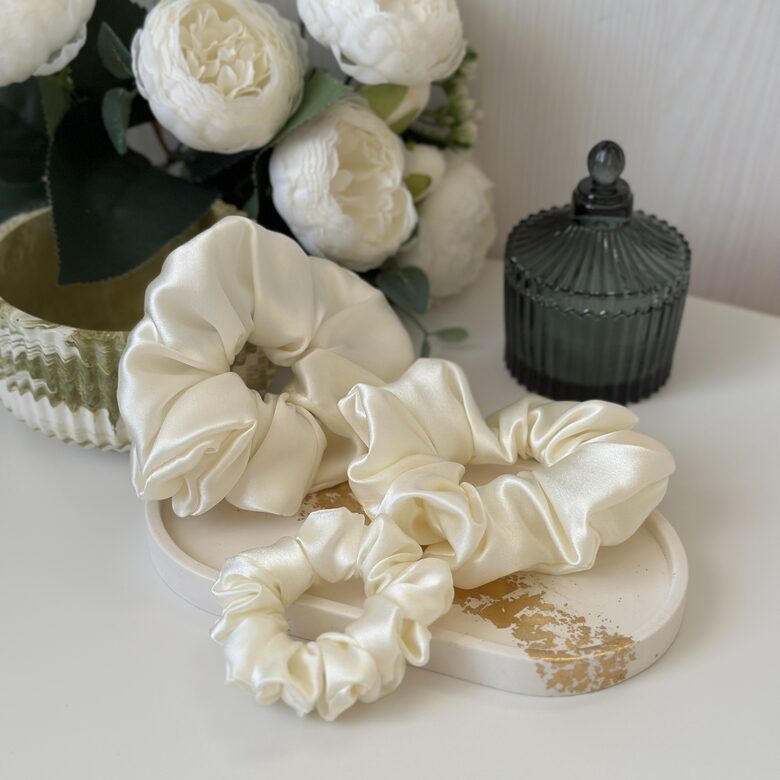 Zīda matu gumija krēmkrāsas (Nr 21)