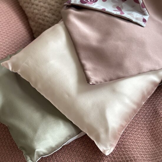 Vienpusējā zīda spilvendrāna 35x55cm