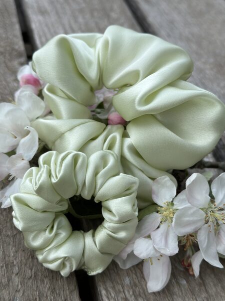 Zīda matu gumija g.zaļa (Nr 14)